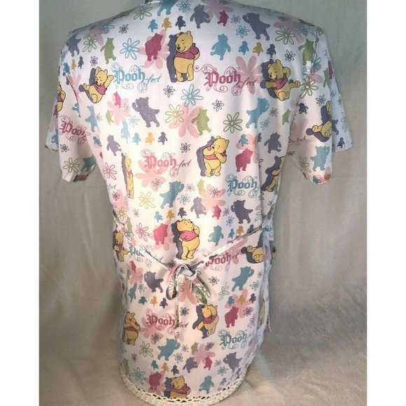 Winnie the Pooh Scrub Wonderful World of Disney Scrub Cross body S Tie Back Pooh - Picture 9 of 12